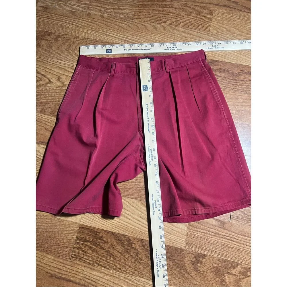 Vintage Polo Ralph Lauren Men’s Pleated Preppy Chino Shorts 34